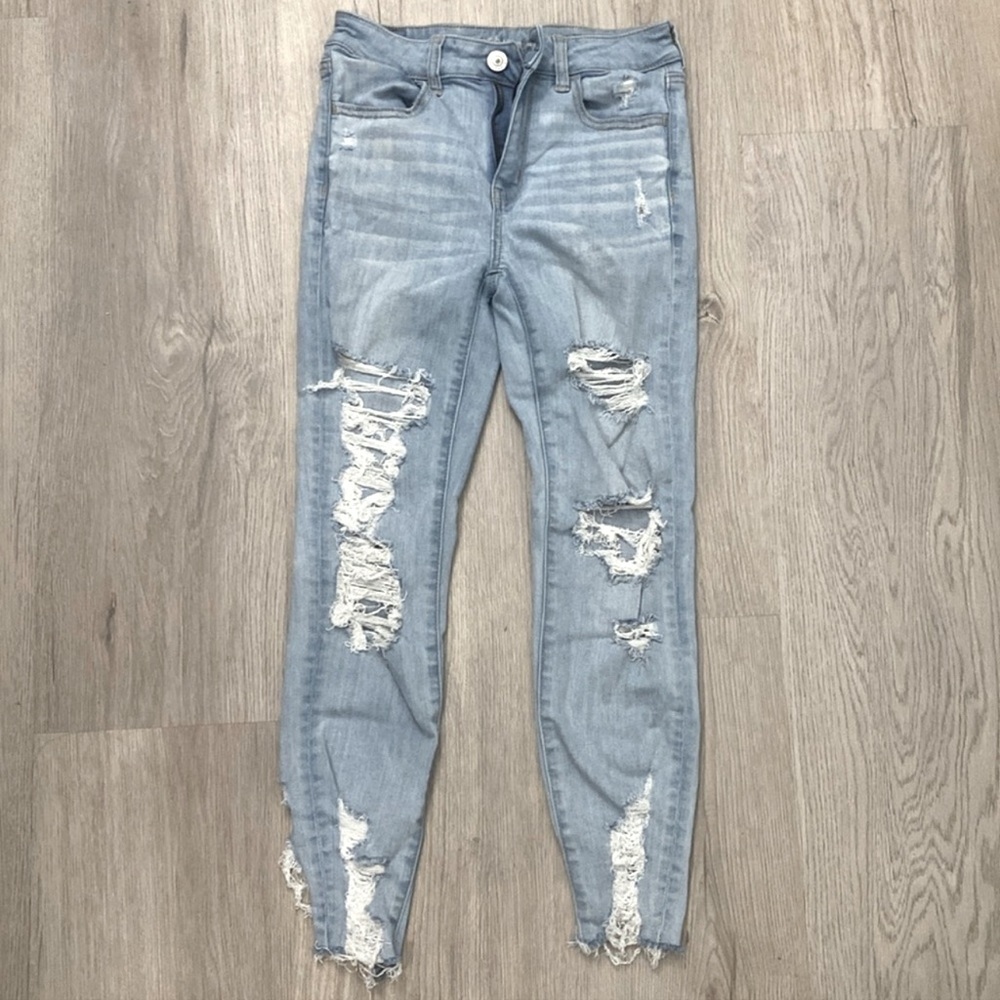 American Eagle - Hi-Rise Jegging Crop women size 4